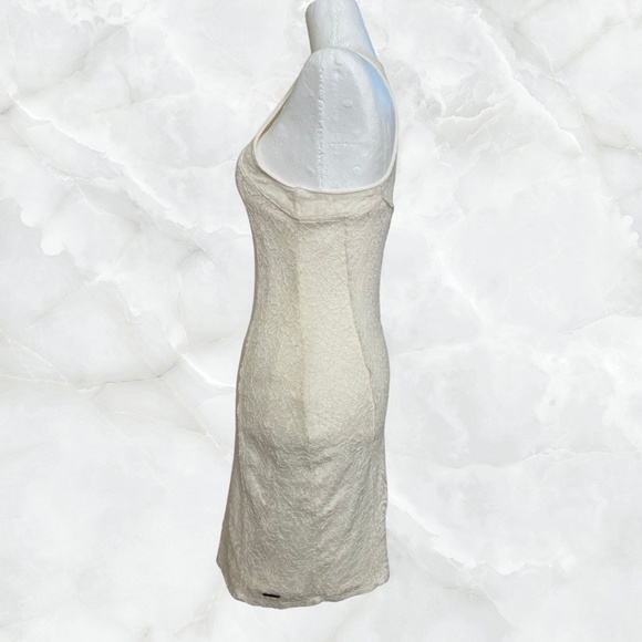 Abercrombie Off White Stretch Lace Mini Dress - Picture 5 of 5